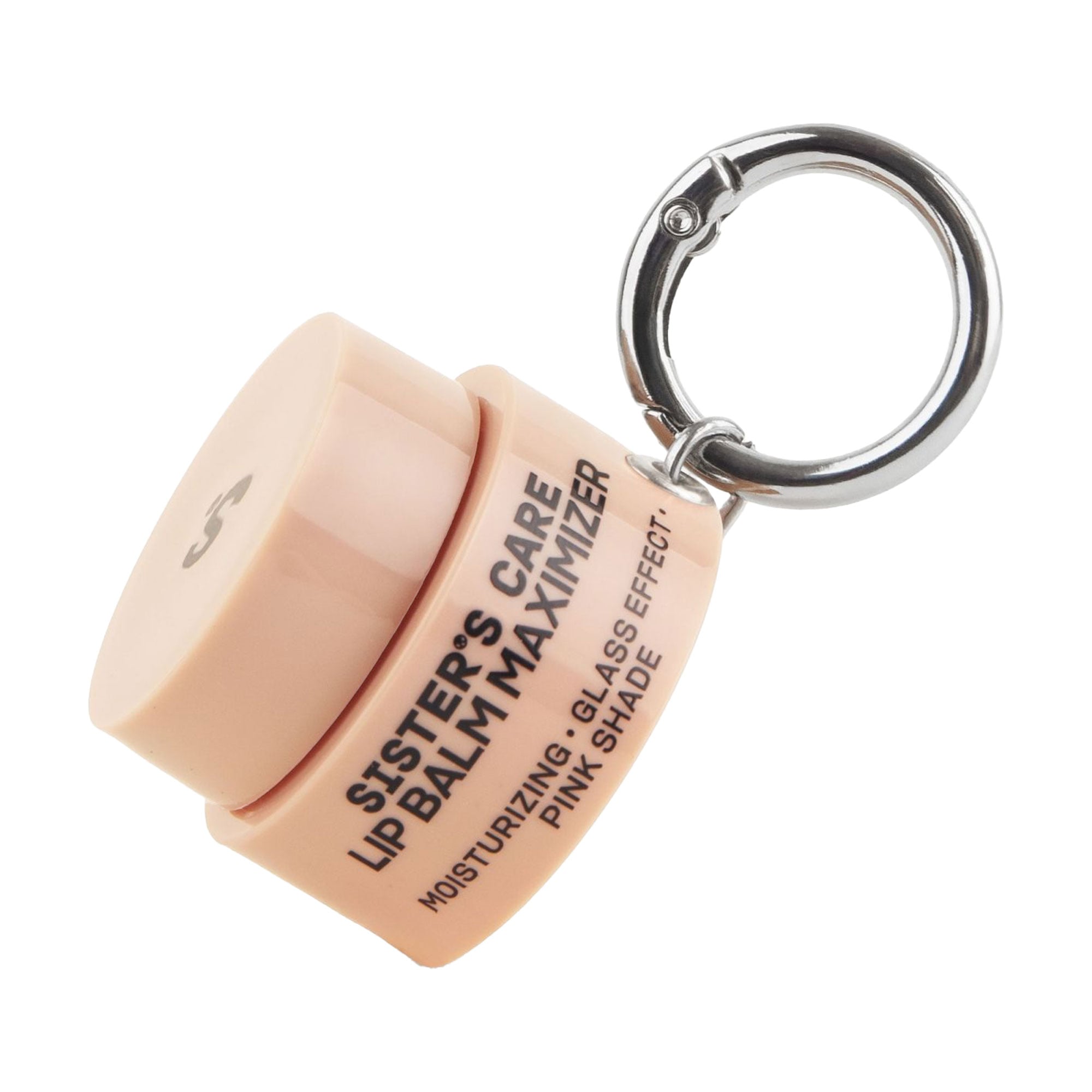 Бальзам для губ Sister's Aroma Sister's Care Lip Balm Maximizer, Pink Shade, з карабіном, 4 г